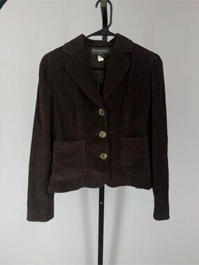Banana Republic Brown Corduroy Button Up Jacket